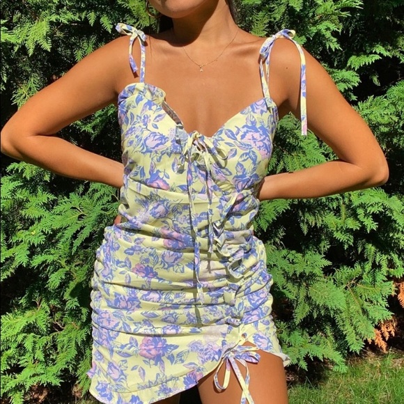 Lemons Dupe Size Small Mini Dress 